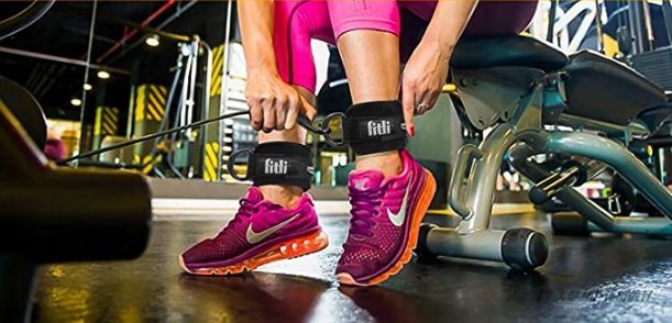 OPASKI TRENINGOWE NA KOSTKĘ KOSTKI SIŁOWNIĘ DO WYCIĄGU ATLASU ZESTAW 2 SZT zdjęcie 11