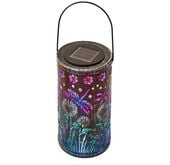 LAMPION SOLARNY wielokorowy lampa LED Ø11x19 cm do 6h do ogrodu na balkon