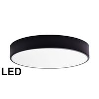 lampa sufitowa plafon led cleo 500 czarny 69w