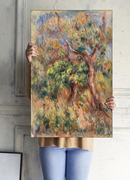 Landscape, Pierre-Auguste Renoir - plakat 70x100 cm zdjęcie 3