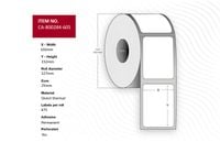 Capture Label 102 x 152mm, Core 25mm,