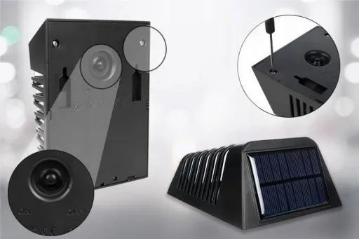 10x Lampka Solarna Elewacyjna LED z Czujnikiem zdjęcie 11