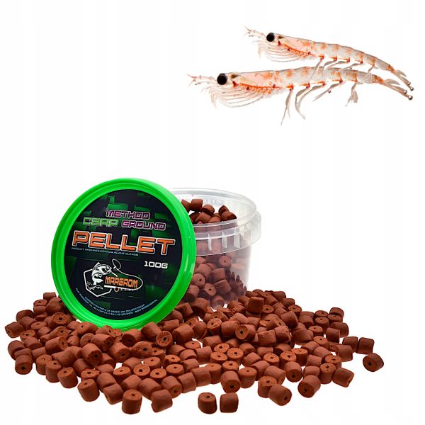 PELLET HACZYKOWY MARGROM 8mm 100g Kryl zdjęcie 1