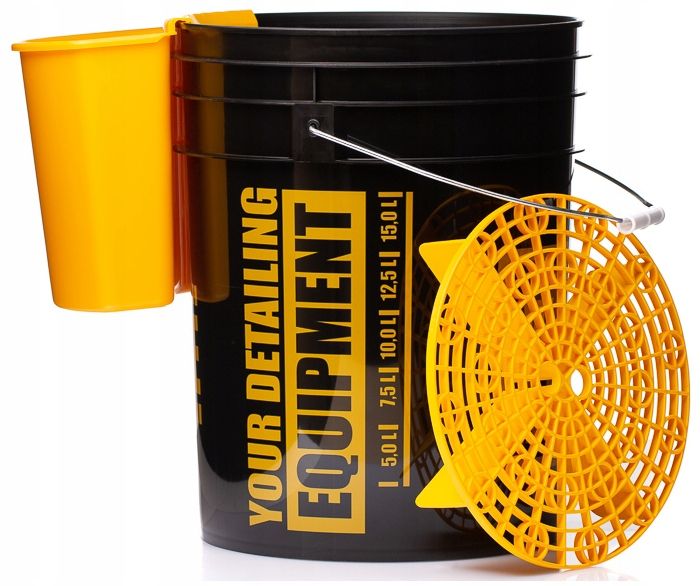 WORK STUFF Bucket Rinse Wiadro Organizer Separator Zestaw Do Wypłukiwania zdjęcie 1