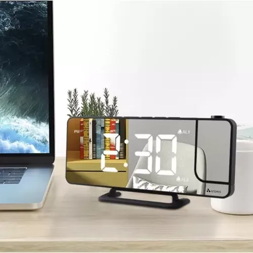 Budzik- Zegar Led Z Projektorem Izoxis 19576 na Arena.pl