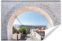 Fototapeta Widok z Kamiennej Bramy Na Miasto Krajobraz 3D 300cm x 210cm