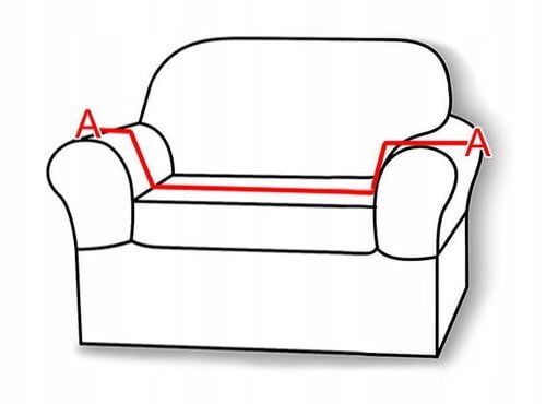 Pokrowiec Na Narożnik W Kształcie Litery ""L"" Kakaowy Brąz Welur na Arena.pl