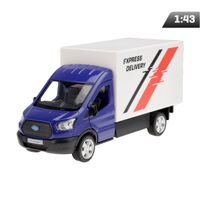 Model 1:43 RMZ Ford Transit Chassis Cab 2018, niebieski