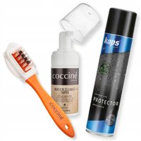 ZESTAW PFC FREE 400 ml KAPS + SZCZOTKA COCCINE +  PIANKA COCCINE