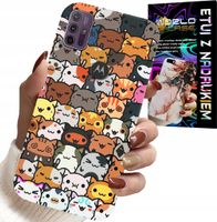 ETUI DO MOTOROLA MOTO G10 POWER - PLECKI W SŁODKIE KOTKI, KOTY, OBUDOWA