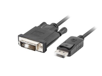 Kabel DisplayPort - DVI-D Lanberg CA-DPDV-10CU-0030-BK 3 m czarny