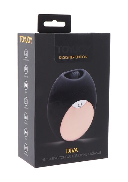 Diva Mini Tongue Black zdjęcie 2