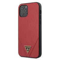 guess guhcp12lvsatmlre iphone12 pro max 6,7  czerwony/red hardcase saffiano