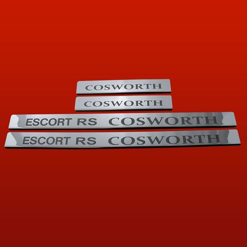 Listwa progowa FORD ESCORT MK5 ESCORT RS Stal nierdzewna 304 połysk 4szt na Arena.pl