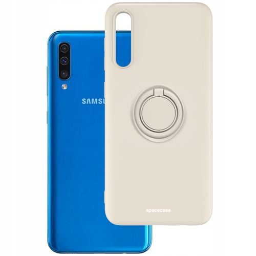 ETUI MATOWE DO GALAXY A50 SPACECASE SILICONE RING SILIKONOWE + SZKŁO na Arena.pl