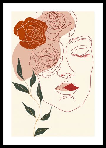 Plakat 30x45cm Beż i Twarz na Arena.pl