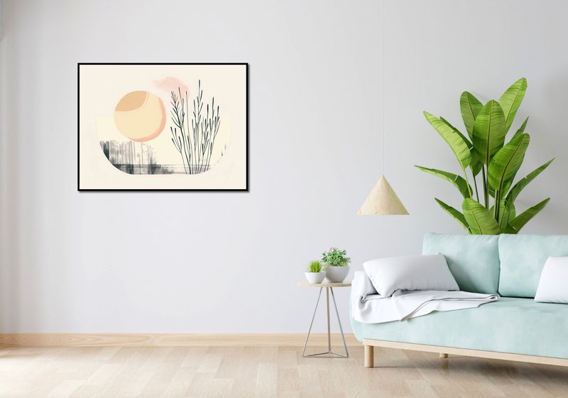 Plakat 100x75cm Pastelowy Wschód zdjęcie 4