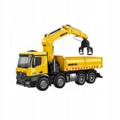 ZDALNIE STEROWANA CIĘŻARÓWKA DO CHWYTANIA DREWNA ZABAWKA RC HUINA 1538