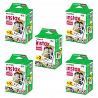 Wkład Instax MINI 5x20sztuk 100 ZDJĘĆ Film Fujifilm 11 12 EVO Drukarka Link