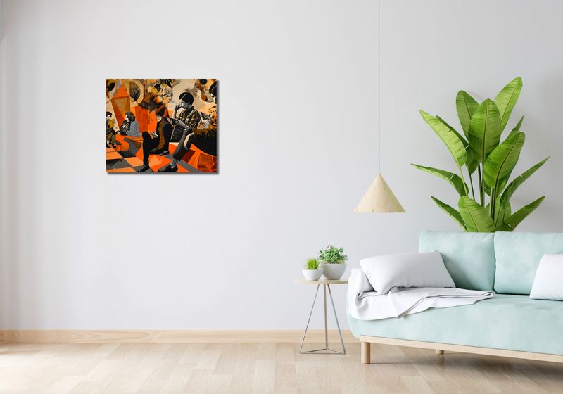 Obraz 60x50cm Przestrzeń Do Dialogu zdjęcie 2