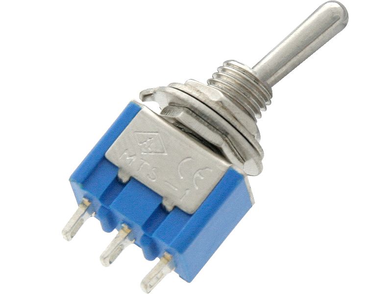 Przełącznik MTS 113 3A 250V on-off-on(impuls) zdjęcie 1