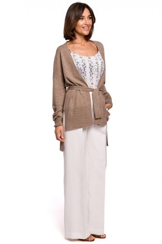 Sweter Kardigan Model S220 Beige - Style  S/M na Arena.pl