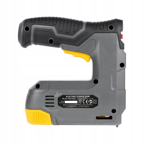 Zszywacz akumulatorowy gwoździarka 1,5Ah Rebel na Arena.pl