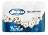 papier toaletowy 24r słonik jumbo bawełna 3w - 24 rolki
