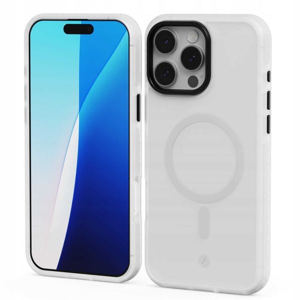 Spacecase Hybrid Fusion Mag Iphone 16 Pro Max Clear zdjęcie 9