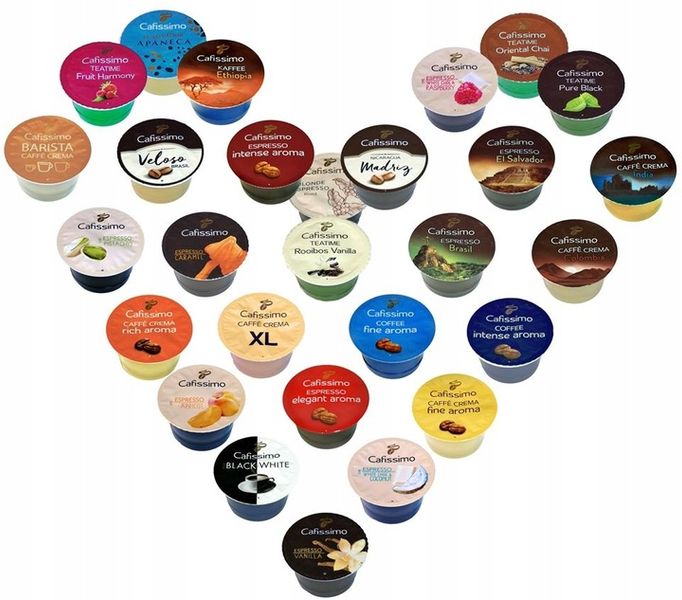 TCHIBO CAFISSIMO Caffe Crema Decaffeinato 40 sztuk zdjęcie 4