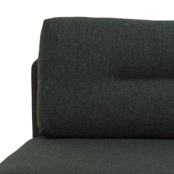 Sofa Malling rozkładana zielona ciemna zdjęcie 3