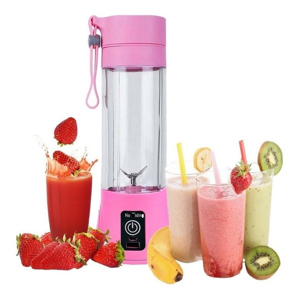 BLENDER MIKSER TURYSTYCZNY BEZPRZEWODOWY USB AKUMULATOR 380ML zdjęcie 1