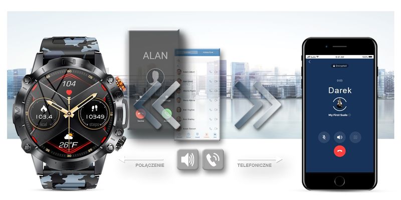 Smartwatch Gravity GT20-5 zdjęcie 10