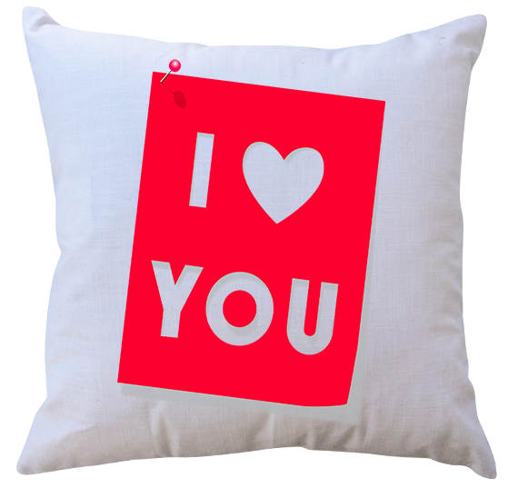 Poduszka Kocham Cię zdjęcie 1
