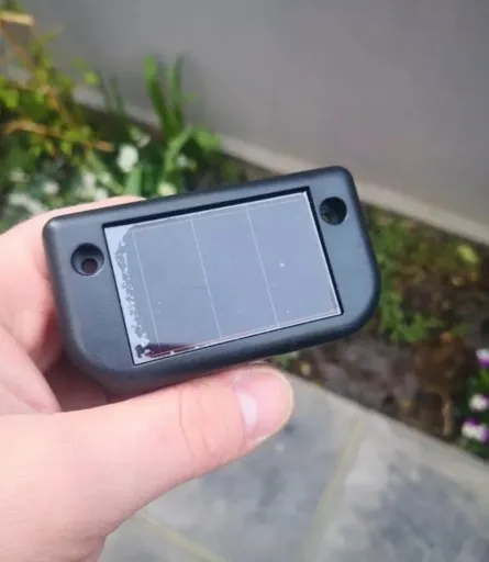 8 Lampki solarne ogrodzenie panelowe gabionowe LED zdjęcie 5