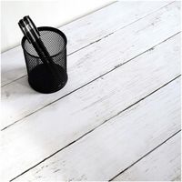 SAMOPRZYLEPNA TAPETA BIAŁA DESKA 3D 45cm x 10m