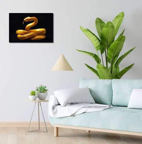 Plakat 60x40cm Złoty Wąż na Arena.pl