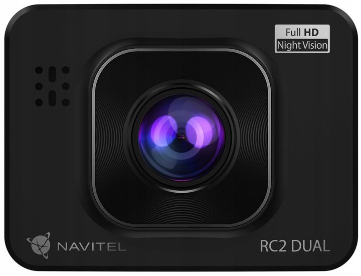 Wideorejestrator kamera samochodowa Navitel RC2 Dual Przód tył Full HD 2" zdjęcie 11