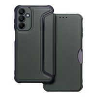 Kabura RAZOR Book do SAMSUNG A15 4G / A15 5G ciemnozielony