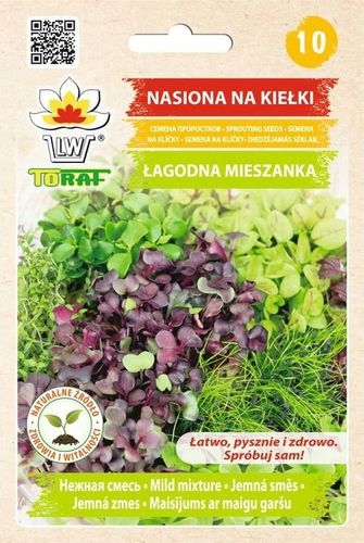 ZESTAW NASIONA NA KIEŁKI MIX ODMIAN ŁATWA UPRAWA MICROGREENS 21 SZT. GRATIS na Arena.pl