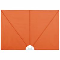 Składany parawan tarasowy, terakota, 300x200 cm