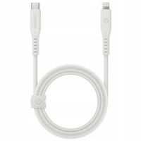 2 x Mocny Kabel Energea Szybkie Ładowanie USB-C - Lightning C94 MFI 1.5m bi