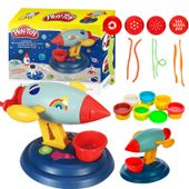 Rakieta Kosmiczna ciastolina kolorowa masa plastyczna PREZENT dla Chłopca