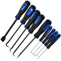 Zestaw grotów-haków i skrobaków 9el.