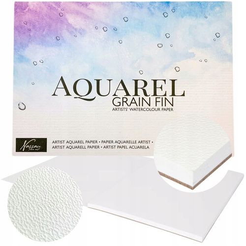 BLOK DO AKWARELI PAPIER AKWARELOWY A3 DO FARB AKWARELOWYCH 20 ARK 300g/m2 na Arena.pl