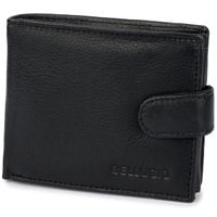Portfel męski skórzany RIKI 035 - czarny