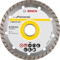 tarcza diamentowa budowlana eco turbo 125mm - b 2608615037