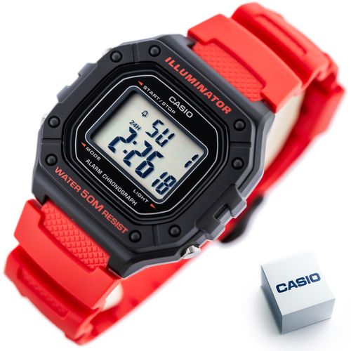 ZEGAREK MĘSKI CASIO W-218H-4B + BOX na Arena.pl