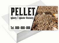 Wizytówki firmowe 100szt WIELE RÓŻNYCH WZORÓW do wyboru PELLET NA SPRZEDAŻ