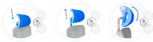 FOTEL biurowy ERGONOMICZNY obrotowy nowoczesny na Arena.pl